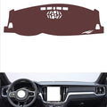 Leather Dashboard Cover Compatible with Volvo S60（NO HUD） 20-2025，Dash Cover, Non-Slip Dash Cover, Dash mat Dashboard Cover, Interior Dash Covers