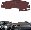Leather Dashboard Cover Compatible with VW Golf 4 2005-2008，Dash Cover, Non-Slip Dash Cover, Dash mat Dashboard Cover, Interior Dash Covers