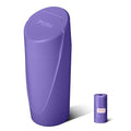 SGLRT Car Trash Can Bin with Lid - Car Garbage Can Cup Holder - Purple Mini Leakproof Vehicle Garbage Bin with 20pcs Trash Bags-Automotive Organizers and Storage for Front Back Seat Accessories