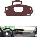 Leather Dashboard Cover Compatible with Citroen C-Quatre 2008-2011，Dash Cover, Non-Slip Dash Cover, Dash mat Dashboard Cover, Interior Dash Covers