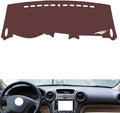 Leather Dashboard Cover Compatible with KIA New Carens 2007-2011，Dash Cover, Non-Slip Dash Cover, Dash mat Dashboard Cover, Interior Dash Covers