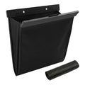Car Trash Bag, Foldable Car Garbage Can Bin and Storage Bag Hanging Ca-r Trash Bag for Front Back Seat Multi-Purpose Suspended for Sedans, SUVs & Trucks(Color:Leather)