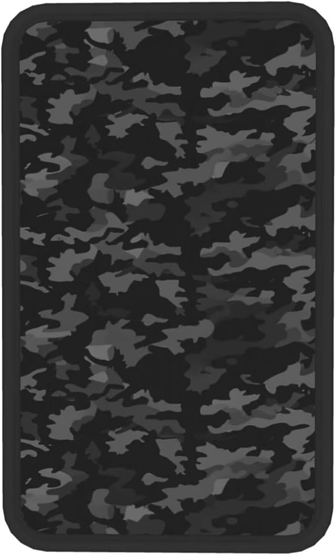 Camouflage Car Center Console Armrest Pads Cover for SUV Sedan Black Camo Army Arm Rest Pad Armrest Protector Auto Decor Accessories Fit for Most Cars Sedans Vans Truck Vehicles, SUVs