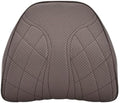for Chevy Silverado 2007 2008 2009 2010 2011 2012 2013 Leather Car Seat Headrest Lumbar Cushion, Lumbar Support Pillow for Car,for Driving Traveling Relieving Neck Fatigue,1-C Brown