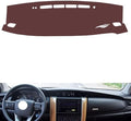 Leather Dashboard Cover Compatible with Toyota Fortuner Fortuner 2016-2022，Dash Cover, Non-Slip Dash Cover, Dash mat Dashboard Cover, Interior Dash Covers