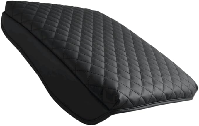 Center Console Cover Compatible with 2019-2026 Ram 1500, 2500,3500 Center Console Cover, Armrest Cushion Pad Cover, PU Leather Armrest Cushion Pad Cover Anti-Scratch for Ram 1500 Accessories
