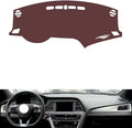 Leather Dashboard Cover Compatible with HyundaiHyundai Sonata Ⅸ，Dash Cover, Non-Slip Dash Cover, Dash mat Dashboard Cover, Interior Dash Covers