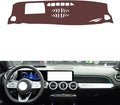 Leather Dashboard Cover Compatible with Mercedes EQB（HUD） 2020-2025，Dash Cover, Non-Slip Dash Cover, Dash mat Dashboard Cover, Interior Dash Covers