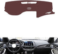 Leather Dashboard Cover Compatible with Cadillac CT5（No Warning Light） 2020-2023，Dash Cover, Non-Slip Dash Cover, Dash mat Dashboard Cover, Interior Dash Covers