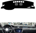 leather dashboard cover Compatible with VW Phideon，dash cover（black）
