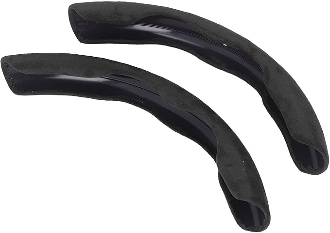 Steering Wheel Cover, Suede Non Slip Sweat Absorbing Auto Accessory for Mercedes-Benz C-Class B-Class E-Class Drivers Daily Commute Long Trips Winter Driving