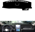 leather dashboard cover Compatible with FORD Explorer（storage box） 2020-2022，dash cover（black）