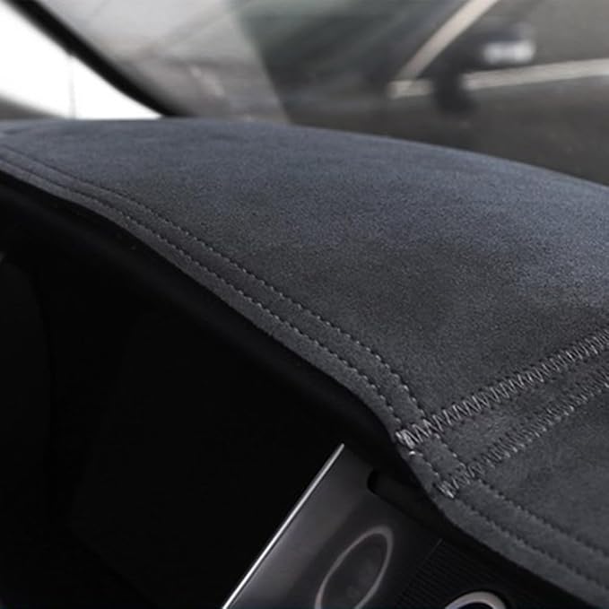 Dashboard Covers for Grand Cherokee 2011-2020,Premium Microfiber Suede Fabric Anti-Glare & Non-Slip Dash Pad,Custom Fit,Microfiber Suede