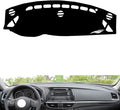 leather dashboard cover Compatible with Mazda 6 Atenza 2014-2015，dash cover（black）