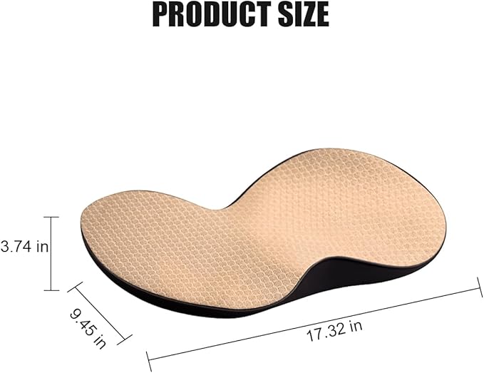 Car Seat Cushion, Memory Foam Sciatica & Lower Back Pain Relief Vehicle Chair Pillow for Driving, Breathable Automotive Seat Support Pad, Universal for SUV Sedan Truck (Beige)