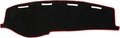 Dash Cover for Honda Civic Non-Slip | Center Console Dashboard Cover Mat Black Red 1 Pcs