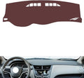 Leather Dashboard Cover Compatible with Chevy Sail 3 2015-2018，Dash Cover, Non-Slip Dash Cover, Dash mat Dashboard Cover, Interior Dash Covers