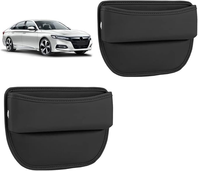 2 PCS Car Seat Gap Filler Organizer for Honda Accord Civic Ridgeline Accessories, for Honda Car Seat Gap Plug