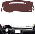 Leather Dashboard Cover Compatible with MG MG6 2017-2023，Dash Cover, Non-Slip Dash Cover, Dash mat Dashboard Cover, Interior Dash Covers