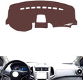Leather Dashboard Cover Compatible with Chevy Epica 2007-2012，Dash Cover, Non-Slip Dash Cover, Dash mat Dashboard Cover, Interior Dash Covers