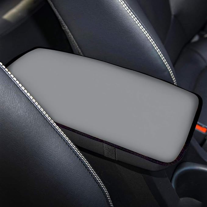 Auto Center Console Pad Grey, Console Cover Armrest Pads, Universal Car Center Console Box Arm Rest Pads Cushion Protector