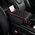 Car Armrest Cushion for Mercedes Benz GLS 320 350d 400d 450 550 580 600/AMG 63, 3 in 1 Center Console Pad with Storage Bags,Tissue Box, Memory Foam Auto Armrest Storage Box Protector
