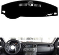 leather dashboard cover Compatible with LR Discovery 4 2010-2016，dash cover（black）