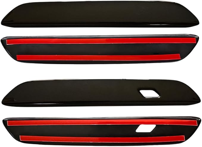 Car Exterior Door Handle Sticker Compatible with BMW X3 M50 xDrive 2025 2026, Door Handle Protector Trim (Black)