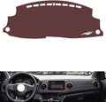 Leather Dashboard Cover Compatible with Honda HRV 2015-2022，Dash Cover, Non-Slip Dash Cover, Dash mat Dashboard Cover, Interior Dash Covers