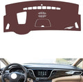 Leather Dashboard Cover Compatible with Buick GL8 ES 28T（HUD） 2017-2018，Dash Cover, Non-Slip Dash Cover, Dash mat Dashboard Cover, Interior Dash Covers