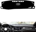 leather dashboard cover Compatible with Cadillac CT6（No warning light） 2016-2022，dash cover（black）