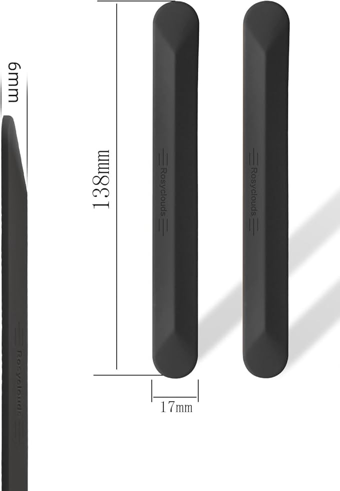 muekzu Silicone Car Door Edge Guard Trim Molding Crash Scratch Protector Scratch Guard for Car,Sedans,Truck,SUV 4PCS (Black)