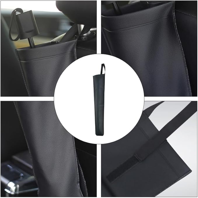 Wakauto Car Umbrella Storage Bag Car Truck Back Seat Waterproof Umbrella Hanging Storage Holder Bucket