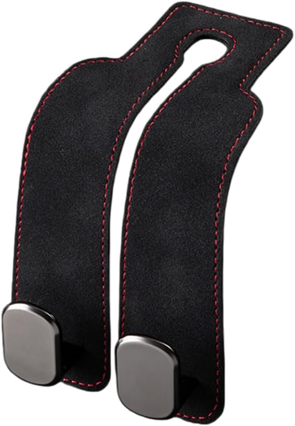 Car Seat Back Storage Hook, Heavy Duty Purse Holder for Car, Auto Back Seat Organizer Hanger for Bags, Groceries and Coats, Universal Vehicle Interior Accessories (A)