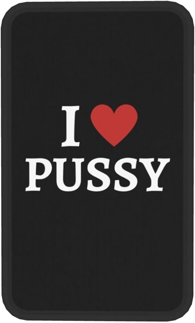 I Love Pussy I Love Sex Car Armrest Cover Center Console Cover Waterproof Car Armrest Seat Box Cover Protector Car Handrail Box Cushion for Car Truck Rv SUV and Many Vehicles