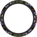 Tropical Rainforest Spiders Steering Wheel Cover. Car Decor,Anti-Slip,Sweat Absorption,Easy Carry, Universal 15 Inch