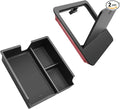 SKTU 2Pcs for 2024 2025 2026 Lexus GX550 Accessories Center Console Organizer for 2024 2025 2026 Lexus GX550 Console Tray & Hidden Storage Box GX550 Privacy Storage Box (NOT Fit for Cool Box)