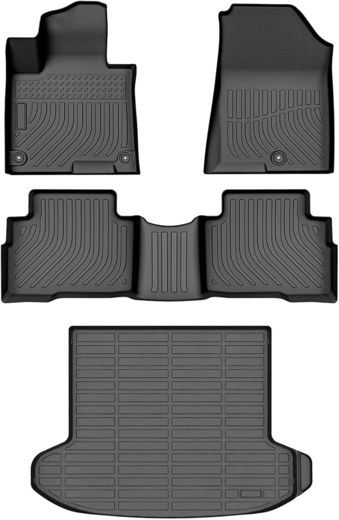 Cartist Floor Mats and Cargo Liner Fit for Kia Sportage 2023-2025 2026 (Only for Hybrid) All Weather Floor Mat for Sportage Accessories Heavy Duty Waterproof