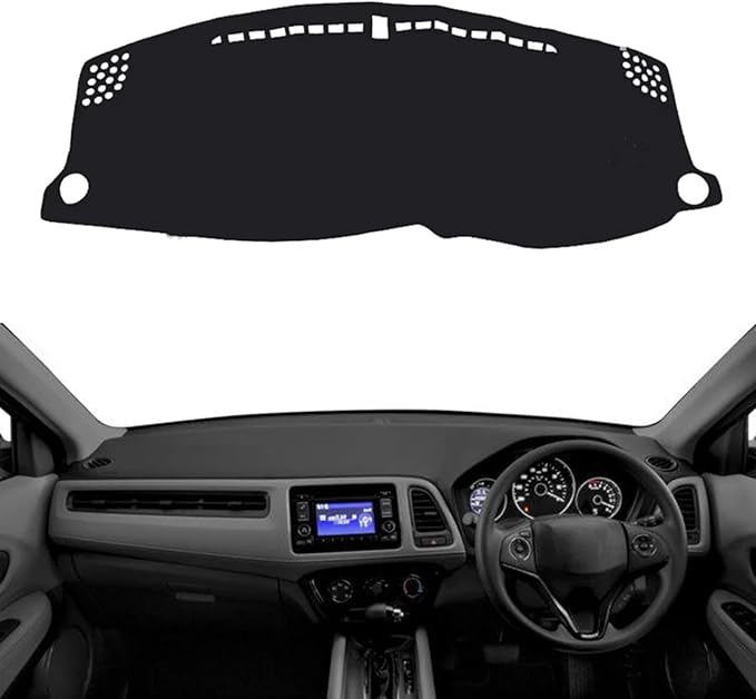 Fit for Honda Vezel 2014-2019,Dash Cover,Interior Dash Covers,Non-Slip Dashboard Cover Mat,Car Interior Accessories