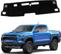 Dashboard Mat Cover for Chevy Chevrolet Colorado 2023 2024 2025 2026 Nonslip Center Console Sunshield Glare UV Rays Protector Accessories