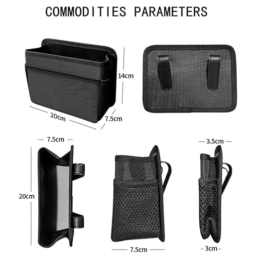 AOWIS Car Trash Can, Foldable Multifunctional Hanging Storage Box Trash Can with a Roll of Garbage Bag, Multi Pocket Design Suitable for Car, Home and Office (Green)