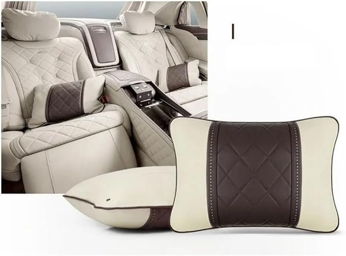Lumbar Support Pillows for Car Automotive Seat Cushions Lower Back Pillow for Mercedes Benz Maybach S-Class Waist Pillow Car Accessories