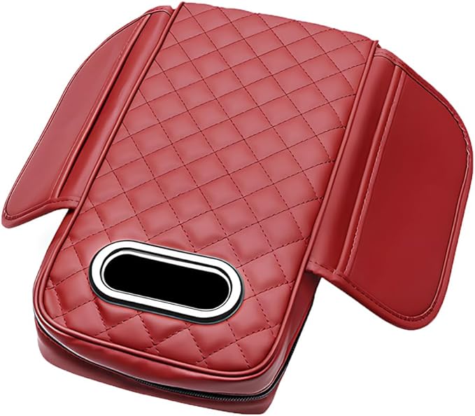 Civenhhd Car Armrest Pad, Universal Armrest Cushion Pad, Leather Armrest Box Pad