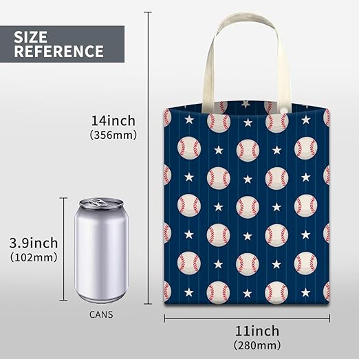 ABUIFDK Car Trash Can, Cute Car Trash Bag, Hanging Car Organizer and Storage Bag, Trash Bin for Car Accessories, Vehicle, Travelling, Camping Cute Blue Baseball