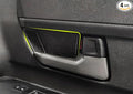 HAISASLLAY Car Inner Door Handle Bowl Cover Trim Compatible with Toyota New 4Runner 6th Gen. 2025 2026+, ABS Scratch Protector, Interior Accessories 4PCS, Black Wood Pattern