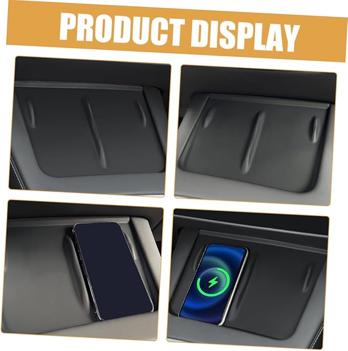 Unomor Charging Phone Pad Non- Charger Mat for Model Center Console Lightweight and Easy to Install Stylish Design for Seamless Integration