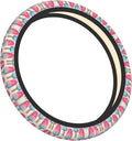 Ice-Pop Sicle Watercolors Car Steering Wheel Cover, 15 Inch Steering Wheel Cover Stylish Decor for Most Cars