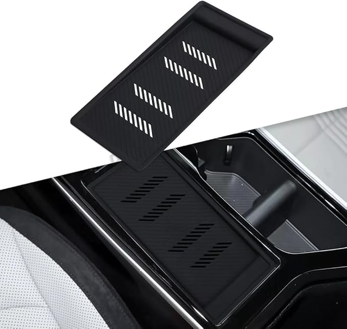For Kia EV6 Wireless Charging Non Slip Mat Keeps Small Items Secure and Tidy