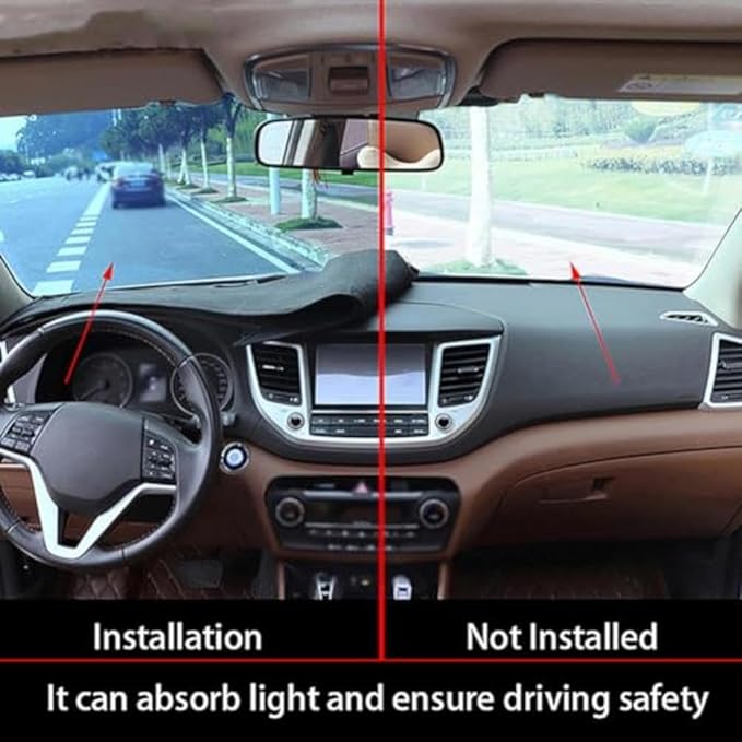 Fit for GMC Terrain 2017-2025 LHD,Car Dashboard Cover,Sun Protection Dash mat,Interior Dash Covers,Non-Slip