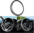 Mandark Car Steering Wheel Cover, Elastic Stretch Breathable Anti-Slip Microfiber Leather Auto Steering Wheel Protector, Soft Vehicle Interior Decor Accessories, Universal for RV, SUV, Truck (Gray)